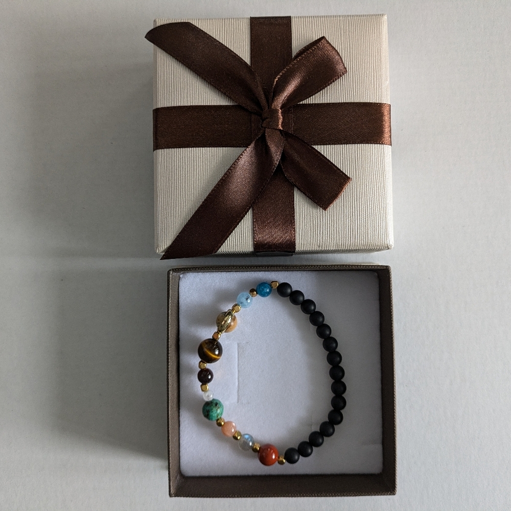 8 Planet Solar System Bracelet